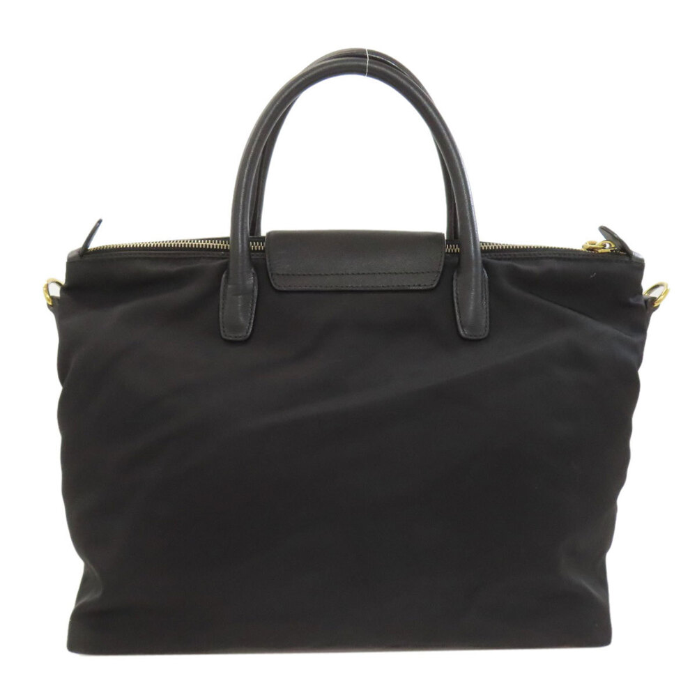 Prada logo hardware 2-way handbag nylon material women's PRADA - Picture 2 of 16